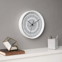 Pointe minimaliste moderne Cercle géométrique Gris