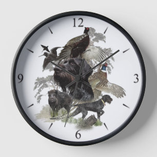 Horloge Pointer à poil dur allemand
