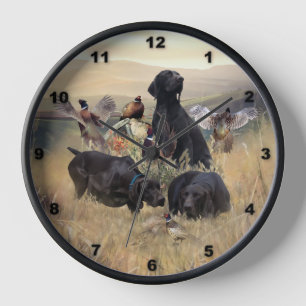 Horloge Pointers à poil court allemands