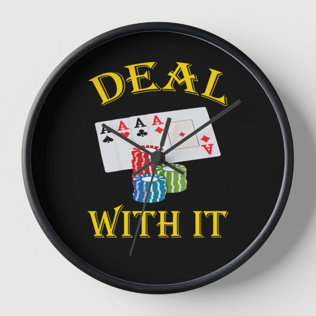 Horloge Poker (Recto)