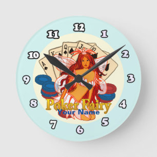 Horloge poker Fairy