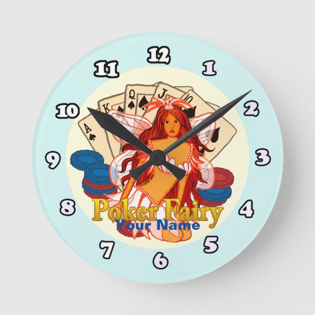 Horloge poker Fairy (Recto)