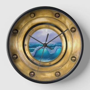 Horloge portale nautique