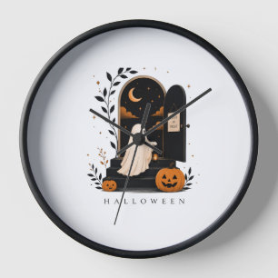 Horloge Porte Magique d'Halloween – Nuit Surnaturelle