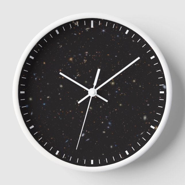 Horloge Portion De Ciel Avec Plus De 45 000 Galaxies Visib (Recto)