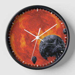 Horloge Poster de cimetière galactique, Macs 2129-1.