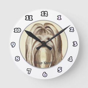 horloge pour chien maltais