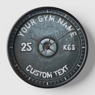 Horloge Propriétaire ou utilisateur de la salle de gym vin