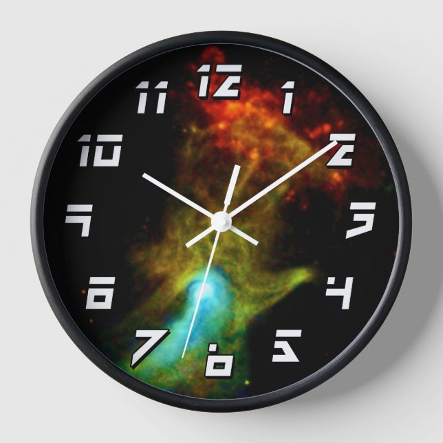 Horloge Pulsar B1509 - Nébuleuse aux rayons X de la Main d (Recto)