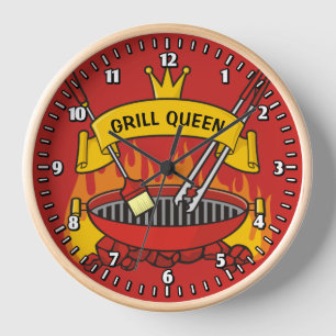 Horloge Queen Grill
