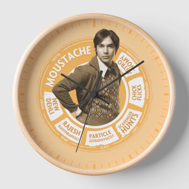 Horloge Rajesh Info Graphic (Recto)