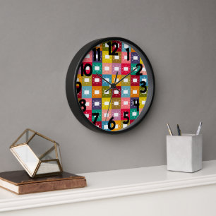 Horloge Rectangles atomiques