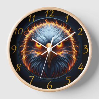 Horloge Regard d'aigle fière