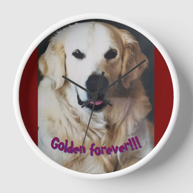 Horloge Reloj "Golden forever" (Recto)