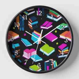 Horloge Réservation Colorée