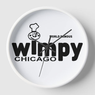 Horloge Restaurants Wimpy Grills, Chicago, Illinois