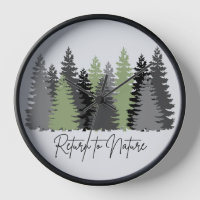 Horloge Retour à la Nature