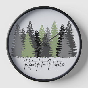 Horloge Retour à la Nature