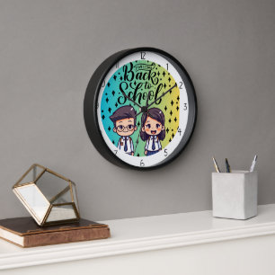 Horloge retour à l'école