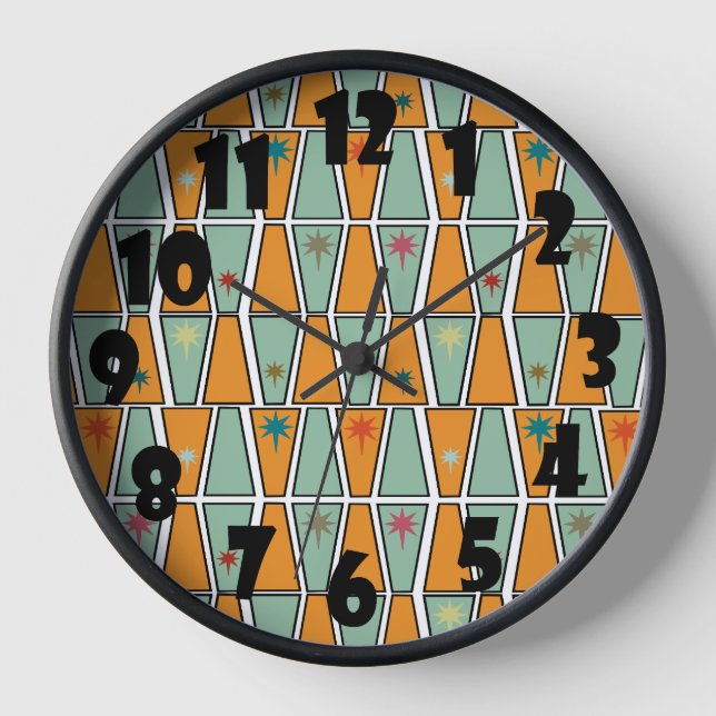 Horloge Rhombuses with Starbursts  (Recto)