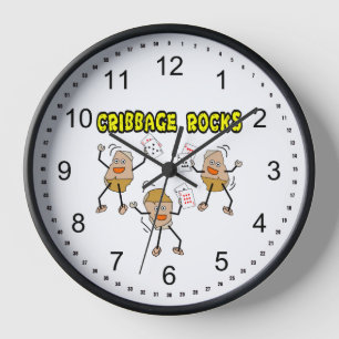 Horloge Rocks de Cribbage