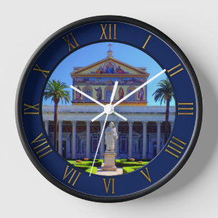 Horloge Rome, Italie - Saint Paul hors des murs