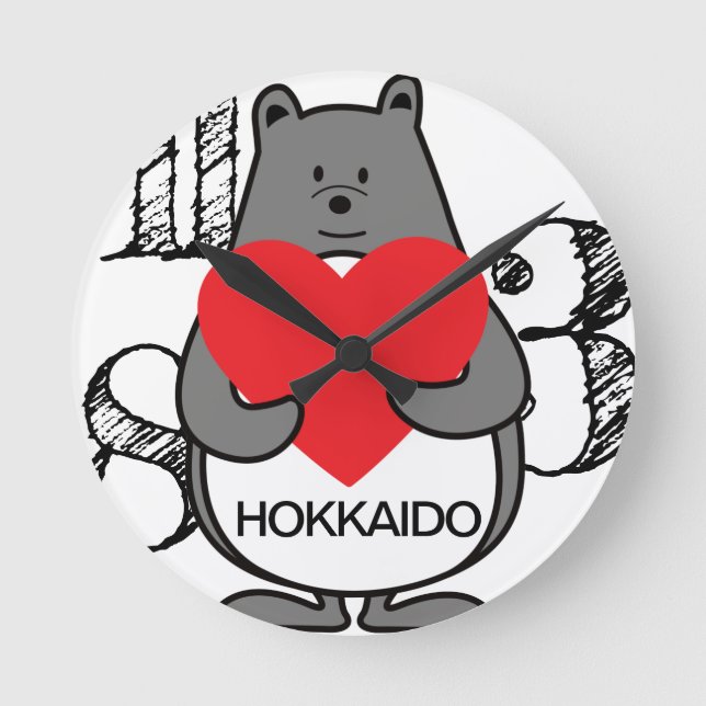 Horloge Ronde く ま ぺ ん ら ぶ 北  Love Hokkaido (Recto)