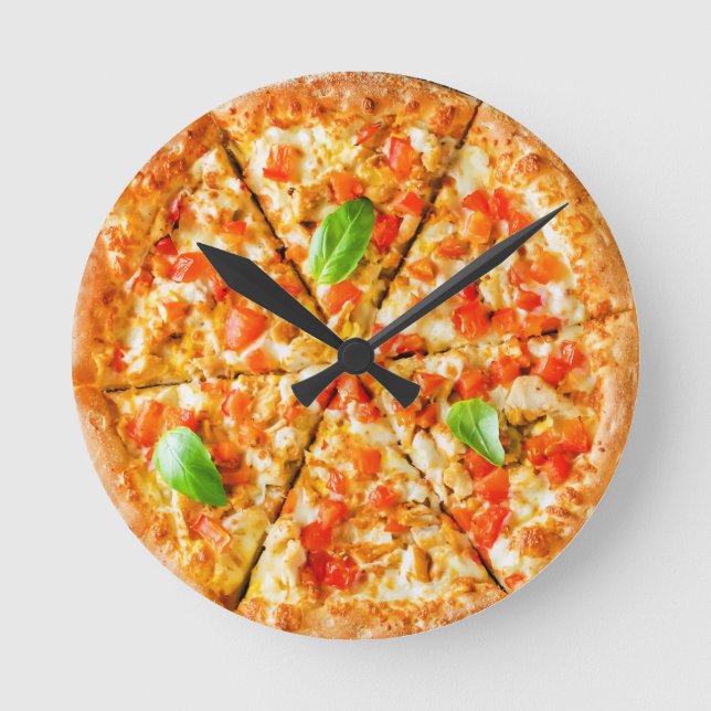 Horloge Ronde ザ 掛 け pizza 計 (Recto)