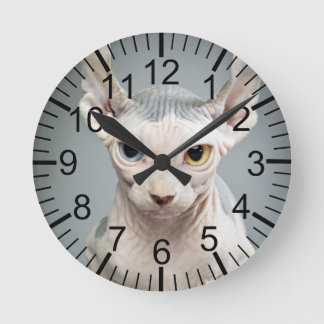 Horloge Ronde 11 Sphinx Cat