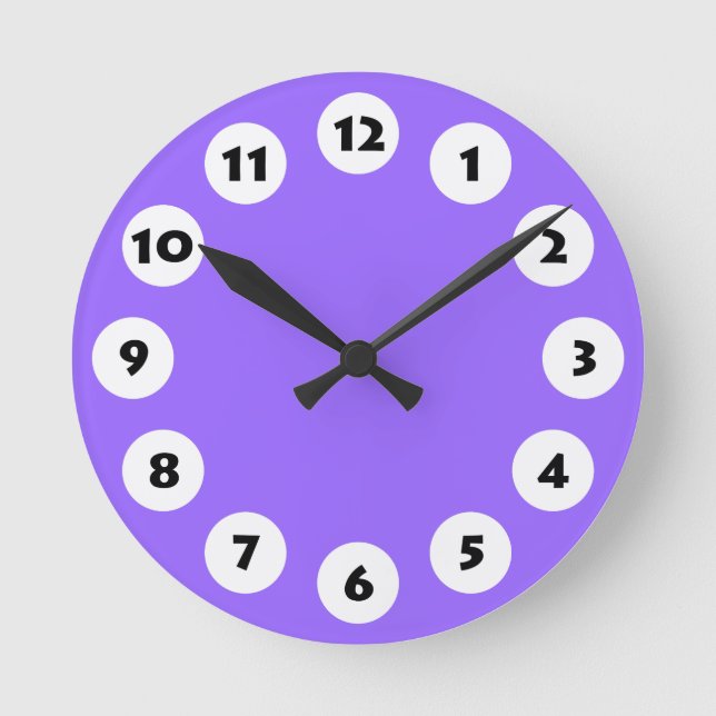 Horloge Ronde 12 spots (Recto)