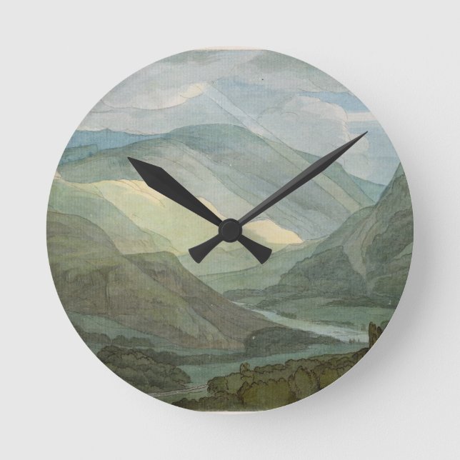 Horloge Ronde 1786 (w/c) (Recto)