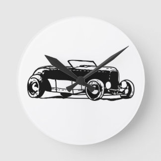 Horloge Ronde 1930s Hotrod