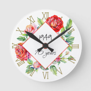 Horloge Ronde 1949 70e anniversaire de la Woman