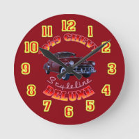 1949 Chevy Styleline Deluxe Clock.