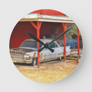 Horloge Ronde 1963 Silver Sadan deville