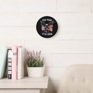 Horloge Ronde 250 Ans 250e Anniversaire États-Unis 4 juillet