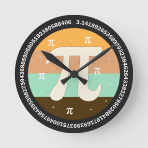 Horloge Ronde 3.14 Conception de la Journée nationale Pi - Idée