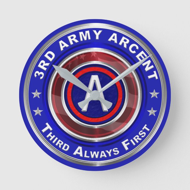 Horloge Ronde 3e armée ARCENT souvenir (Recto)