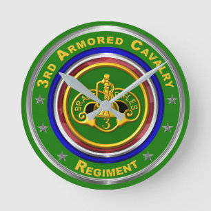 Horloge Ronde 3e garde-cavalerie blindée