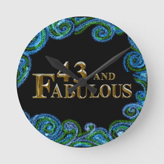 Horloge Ronde 43e anniversaire  (Recto)