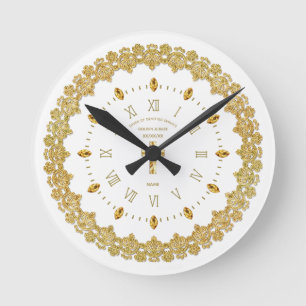 Horloge Ronde 50e Golden Jubilee Ordained Anniversary