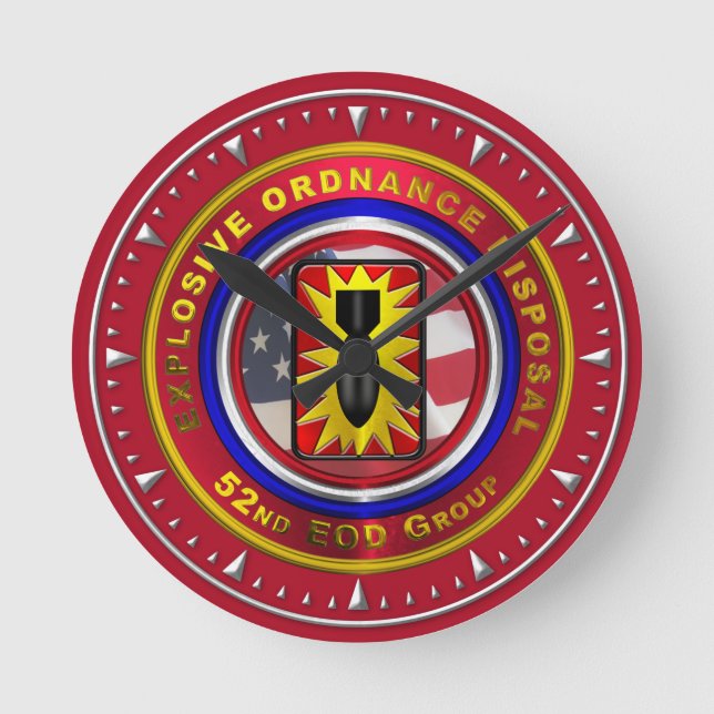 Horloge Ronde 52e GROUPE EOD (Recto)