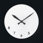 Horloge Ronde 5, 6, 7, 8 Wall Clock for Dancers<br><div class="desc">Give me a 5,  6,  7,  8 !  That's the only numbers a dancer needs with this awesome wall clock.  Great vend pour tout dancer ou dance studio.</div>