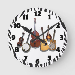 HORLOGE RONDE 6-PIECE BAND-CLOCK