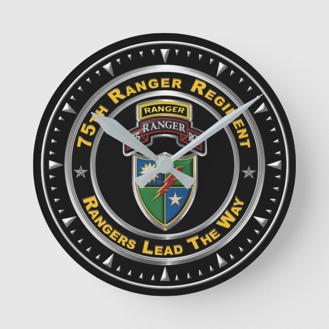 Horloge Ronde 75e régiment de Rangers (Recto)