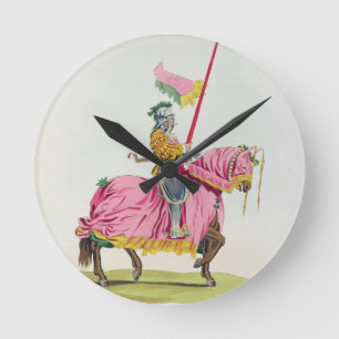 Horloge Ronde A Knight Armed for the Bond, 1512, engraved by W.