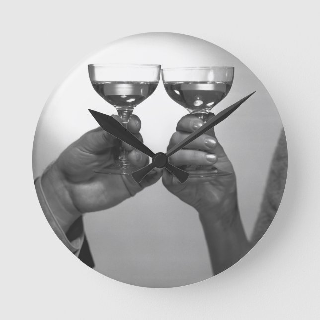 Horloge Ronde A Toast (Recto)