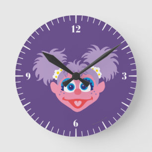 Horloge Ronde Abby Cadabby Face