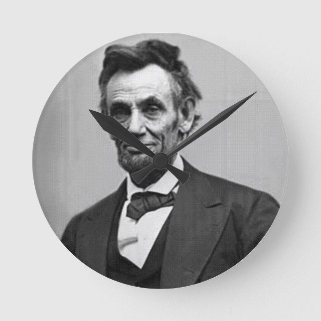 Horloge Ronde Abraham Lincoln (Recto)