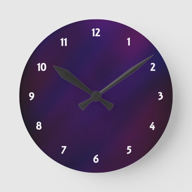 Horloge Ronde Abstract haze (Recto)